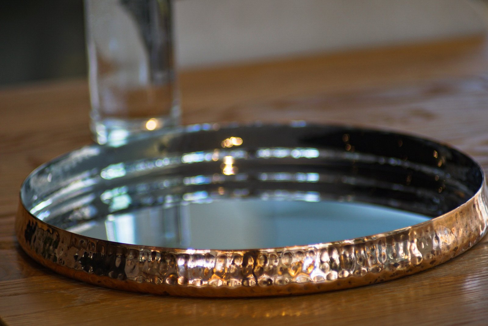 Copper Thali Plate